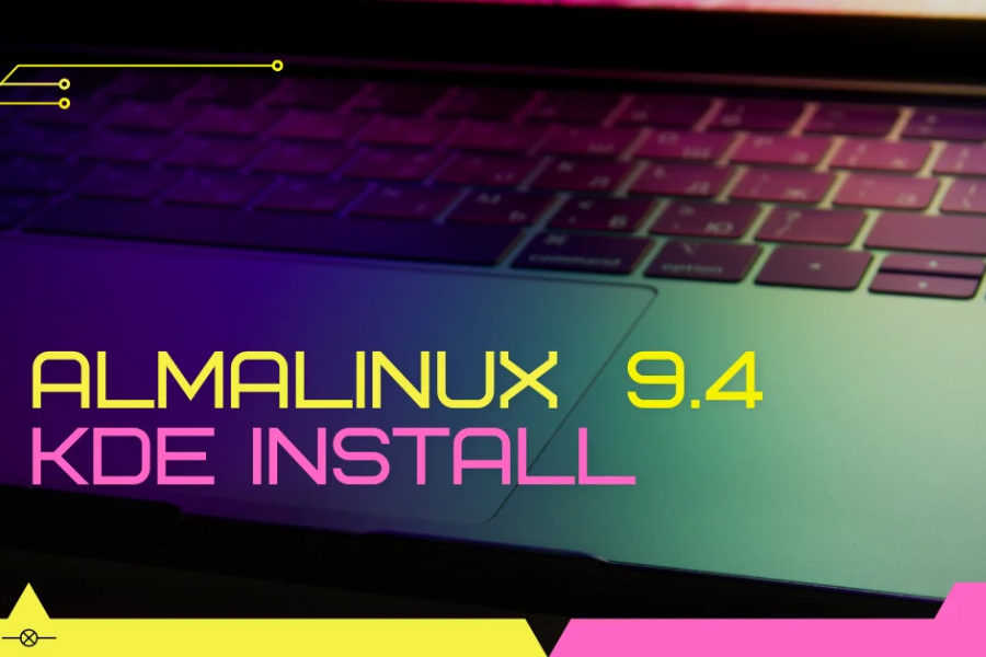 almalinux 9.4 kde install