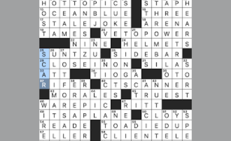 Arousing Suspicion NYT Crossword Clue & Possible Answers